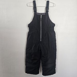 Carter's Snow Bib‎ Overalls Black Size 3t